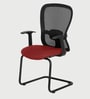 Bruno Cantilever Chair in Maroon