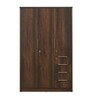 Bryson 3 Door Wardrobe in Walnut Colour