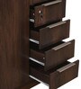 Bryson 3 Door Wardrobe in Walnut Colour
