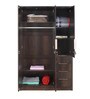 Bryson 3 Door Wardrobe in Walnut Colour