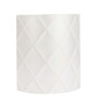 Messina Paper Flush Mount Wall Light (White)