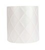 Messina Paper Flush Mount Wall Light (White)