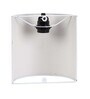 Messina Paper Flush Mount Wall Light (White)
