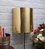 Arrow Gold Paper Flush Mount Wall Light