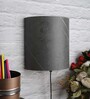 Lecce Grey Paper Flush Mount Wall Light