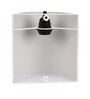 Brescia Brown Paper Flush Mount Wall Light