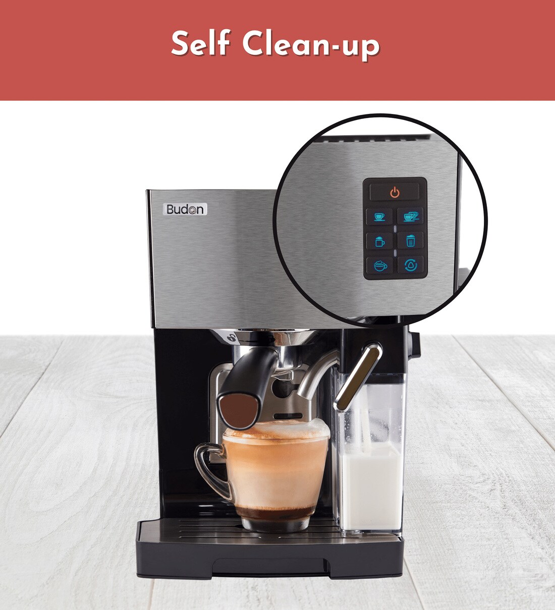 Buy Budan One touch Coffee Machine Online Coffee Makers Coffee