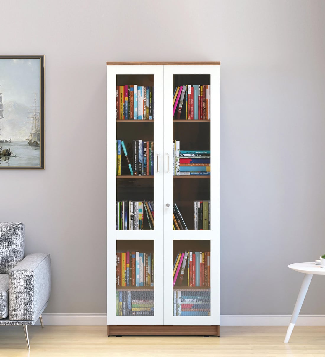 Buy Buku Book Case in Leon Teak Finish at 54 OFF by Neudot Pepperfry