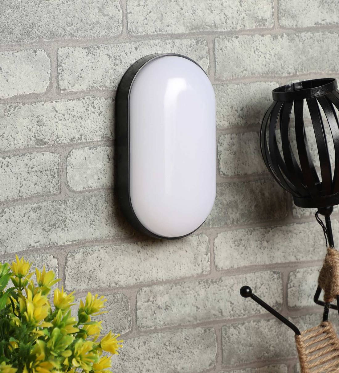 Buy Bulkheads Black Pvc & Acrylic Outdoor Wall Light By Superscape