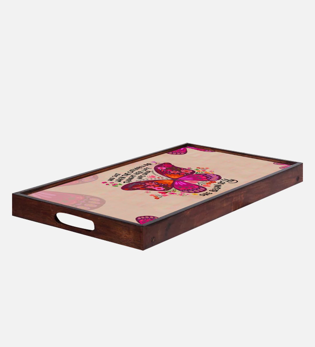 Buy Butterfly Portable Table in Multi Finish at 40% OFF by