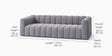 Bubble Sofa In Grey Colour