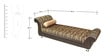 Eartigo Sofa Set (3 + 1 + 1) with Diwan in Brown Colour