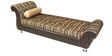 Eartigo Sofa Set (3 + 1 + 1) with Diwan in Brown Colour