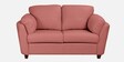 Bucurest Velvet 2 Seater Sofa In Blush Pink Colour