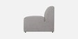 Bufa Velvet 3 Seater Sofa In Light Grey Colour