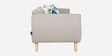 Buffalo Fabric 3 Seater Sofa in Beige Colour