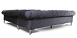 Bugatti Corner Sofa In Grey Colour in L Shape