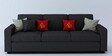 Burrey 3 Seater Sofa in Grey Colour