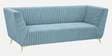 Butterfly 3 Seater Sofa In Sky Grey Color