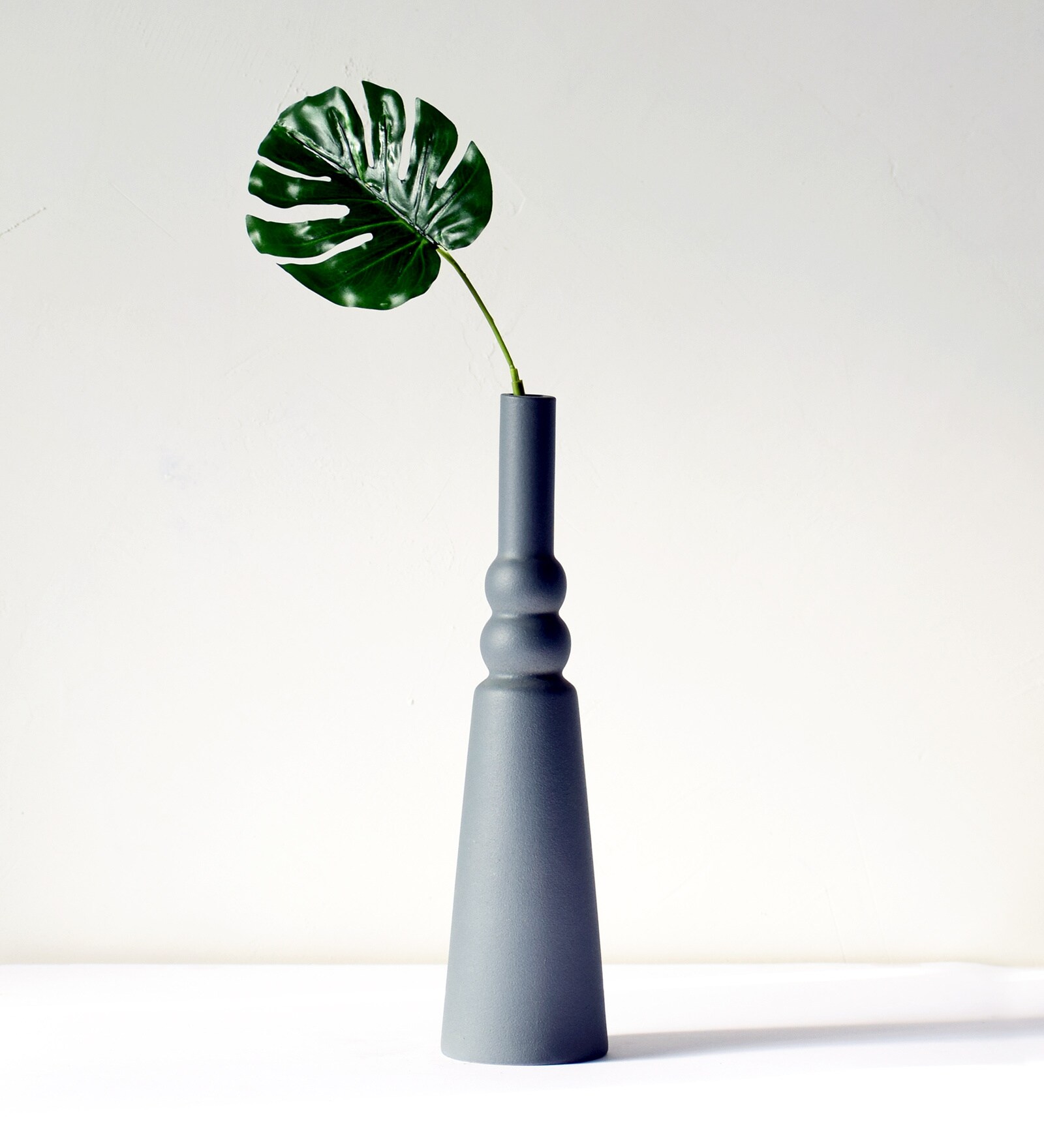 Bubble Black Ceramic Table Vase