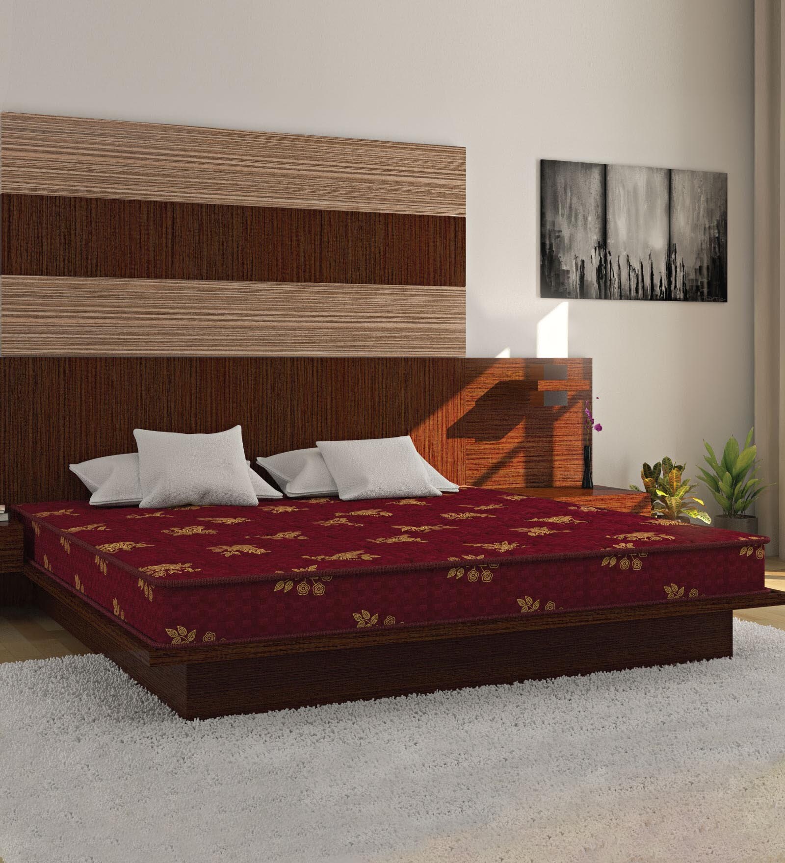 Buy Bubble 4 inch Coir Queen Size Mattress at 5 OFF by Centuary