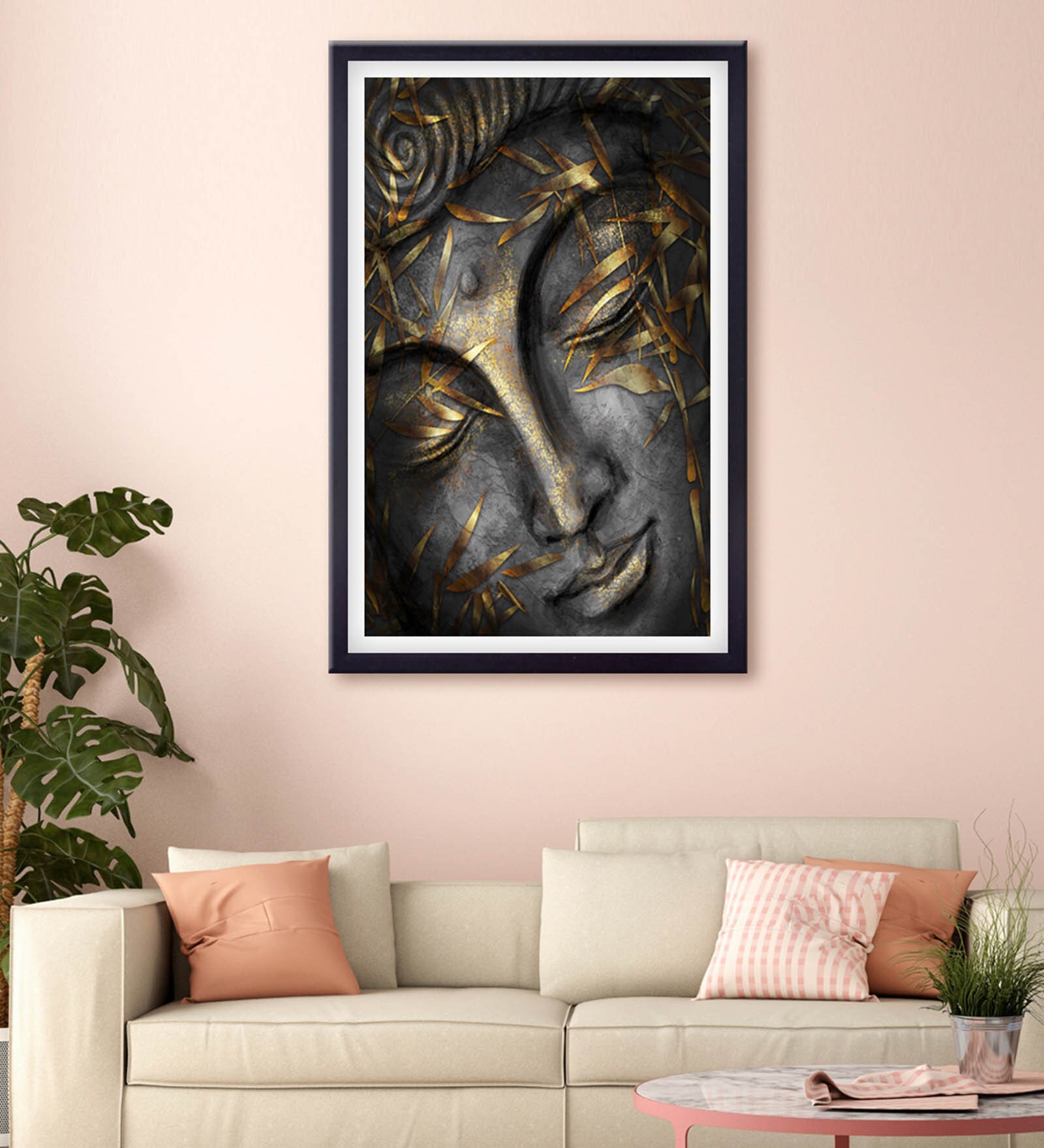 Buddha Printed Canvas Art Print