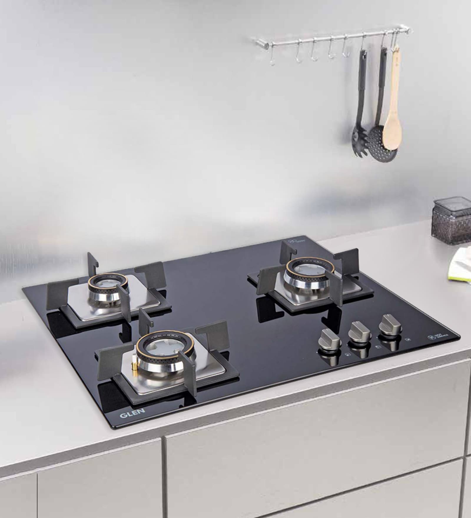 Buy Built In Hob 1063 SQ Double Brass Online - Built-in Hobs - Built-in ...