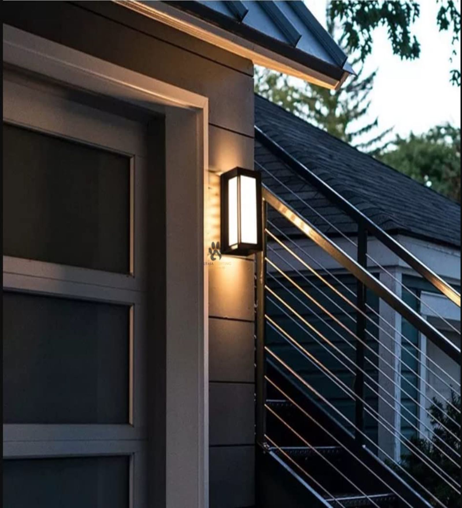 Bulkhead Rainproof 12 Watts 10inch Warm White LED Outdoor Wall Light