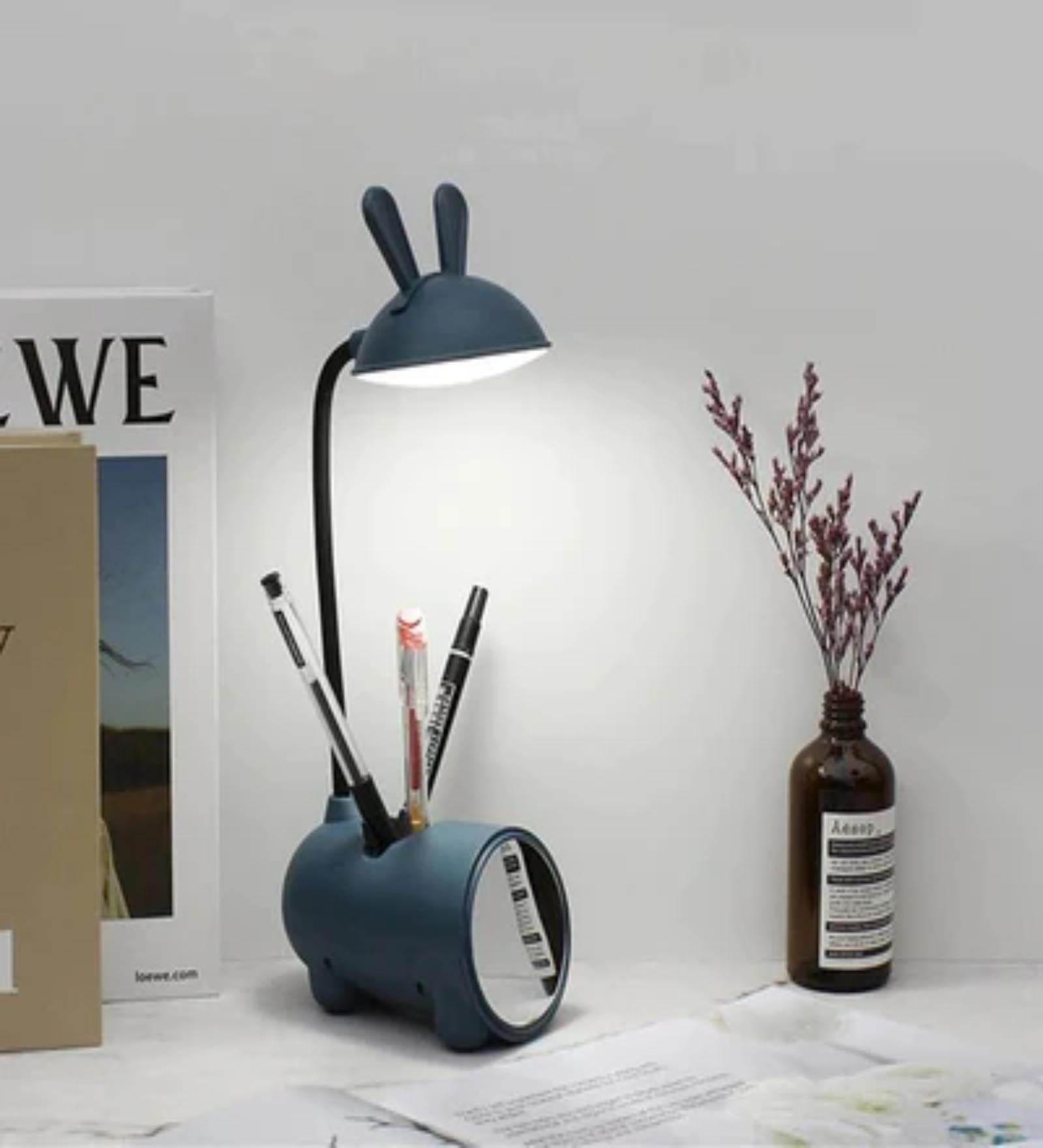 Bunny Soft Light Rechargable LED Study Desk Lamp (Blue) Bunny Soft Light Rechargable LED Study Desk Lamp (Blue)
