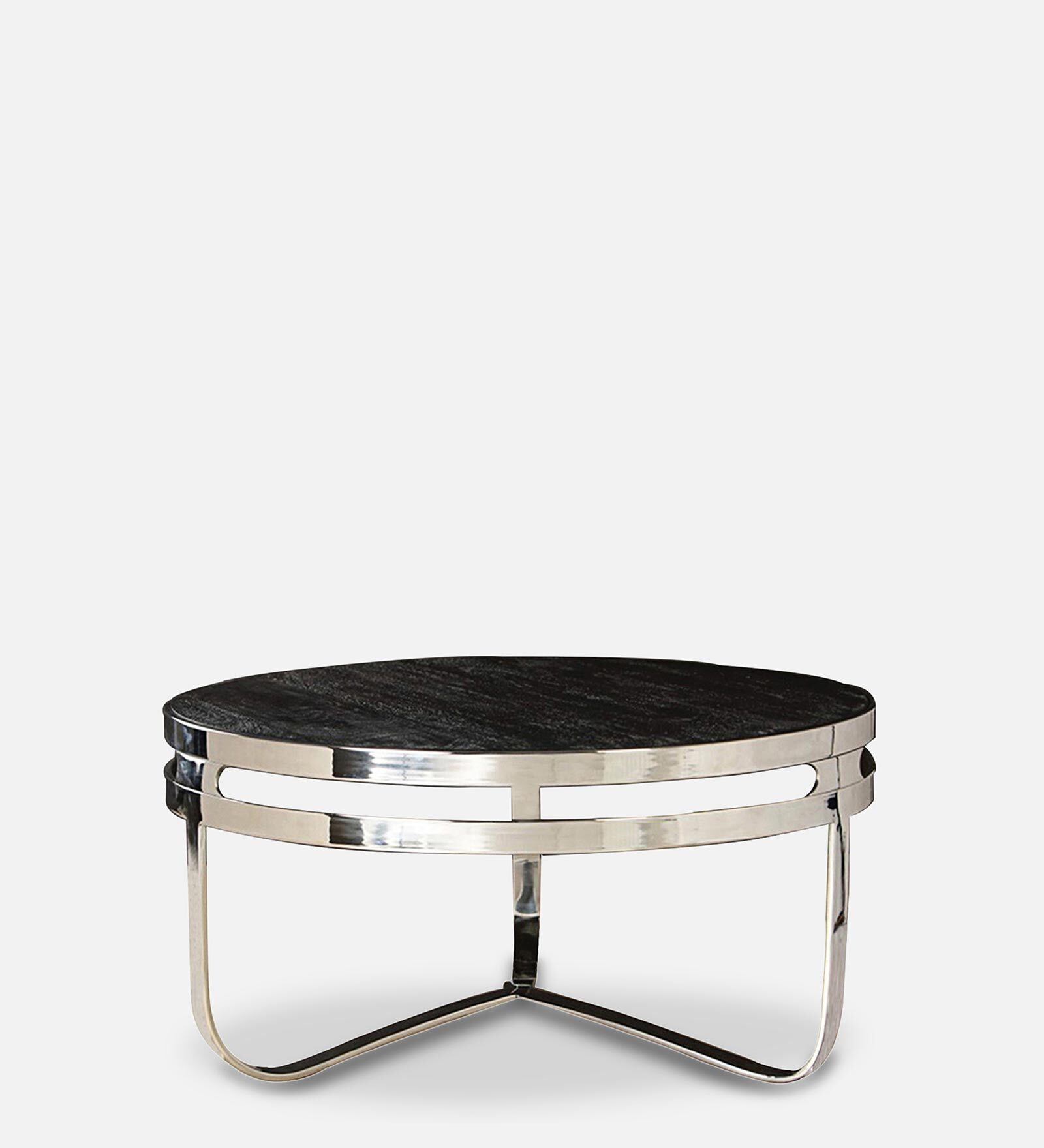 Buy Burlington Coffee Table in Chrome Finish by Claymint Online Contemporary Coffee Tables