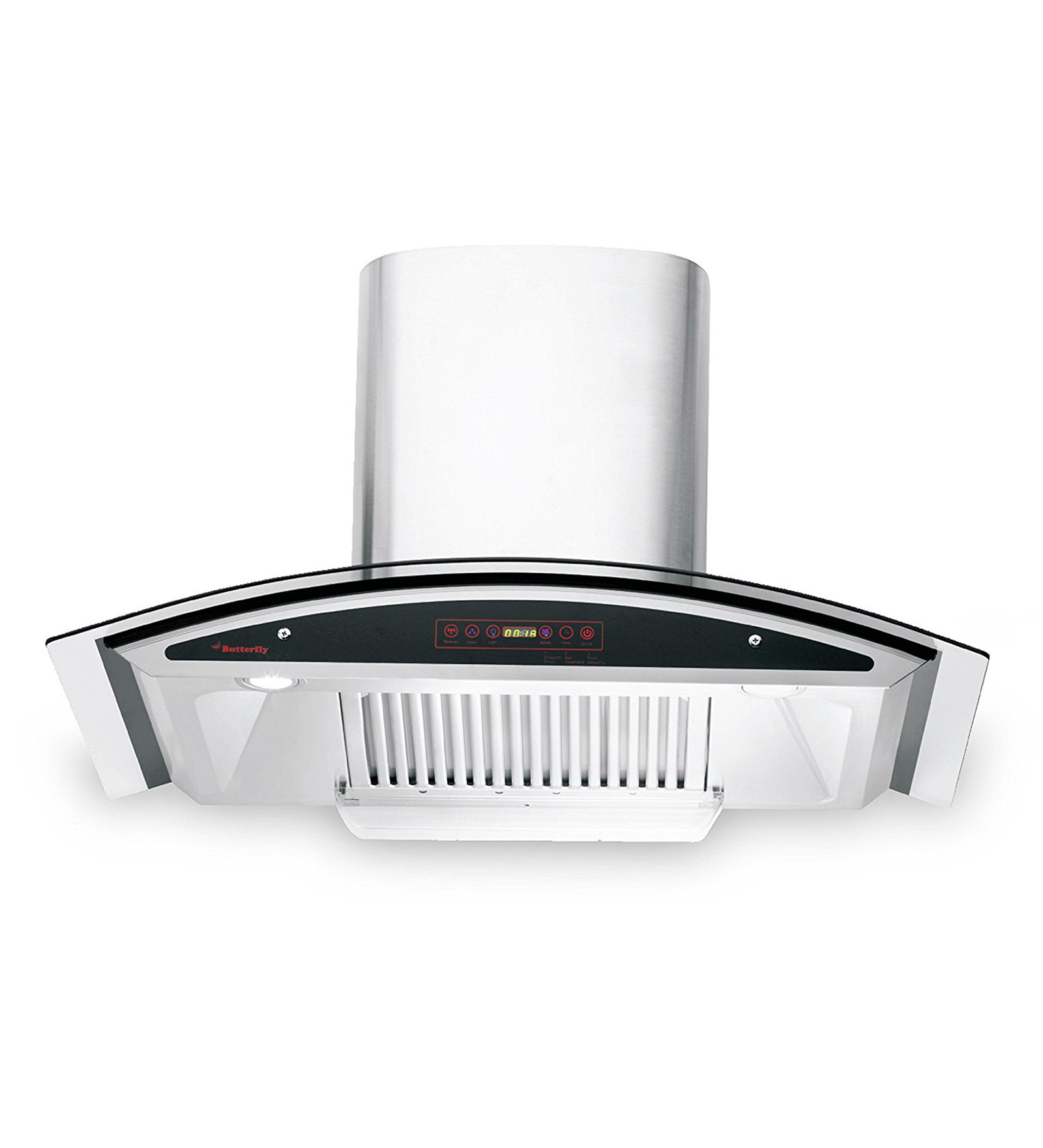 Butterfly Curve 90 CM Electric Chimney