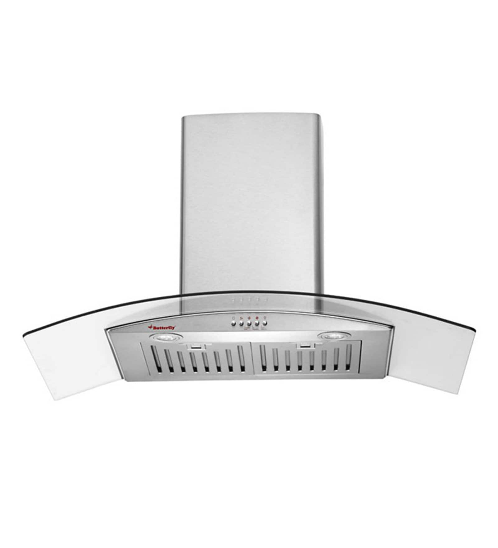 Buy Butterfly Jet 90 Cm Hood Chimney Online - Hood Chimneys - Chimneys ...