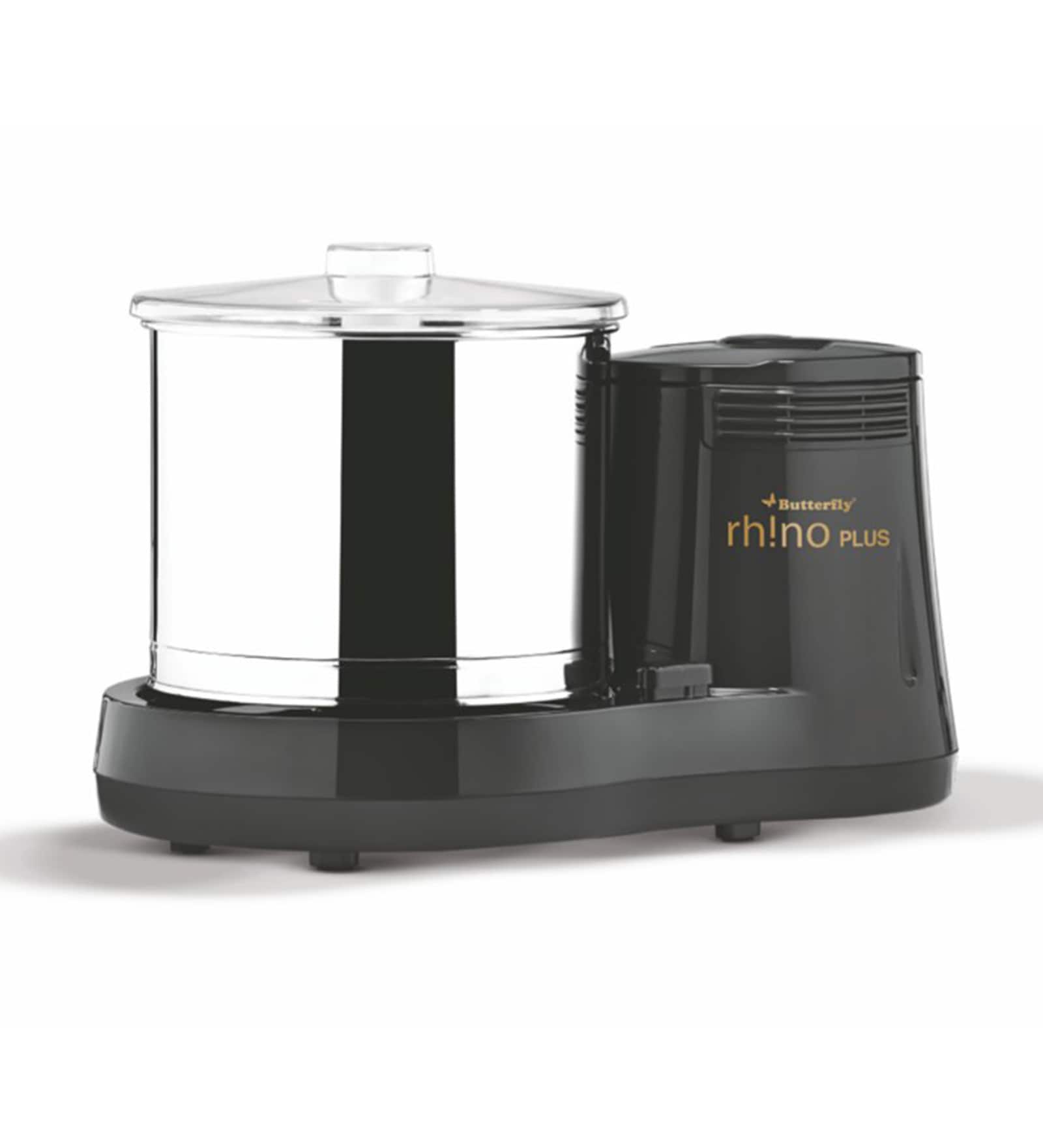 Buy Butterfly 2 Litres 150W Black Wet Grinder (Model No Rhino Plus 2 Ltr) Online Wet Grinders