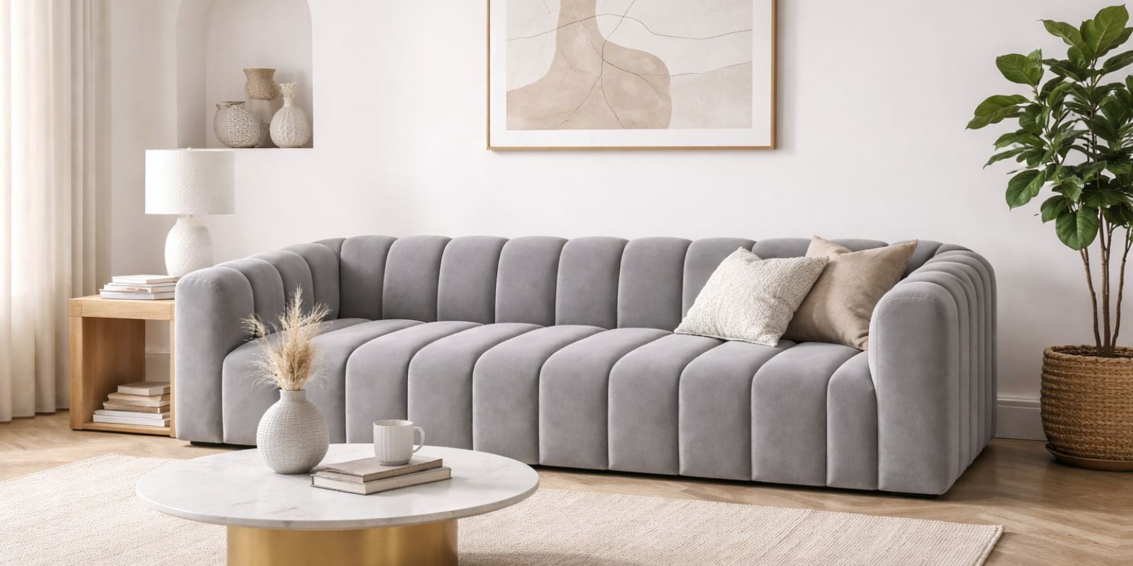 Bubble Sofa In Grey Colour