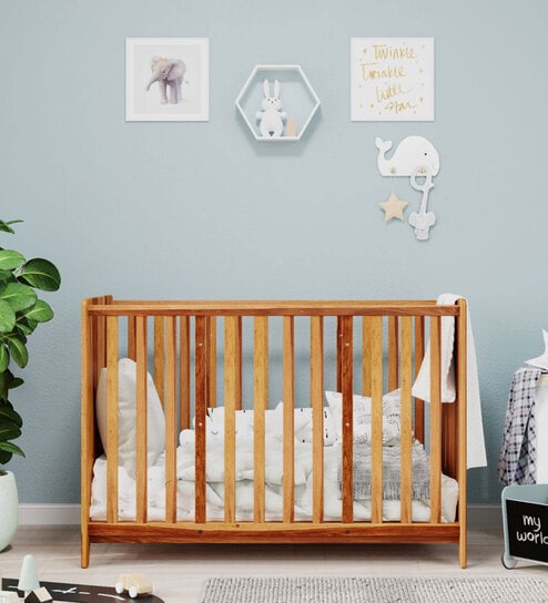 Pepperfry baby cot on sale