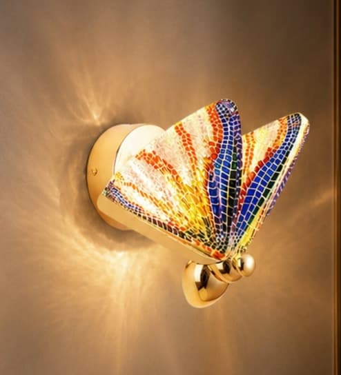 Butterfly Novelty Wall Lamp Set of 1