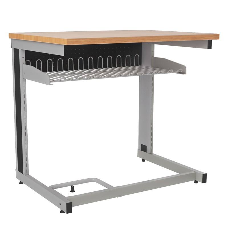 Buy Buddy Study Table in Beech Finish by Godrej Interio Online Modern Writing Tables Tables