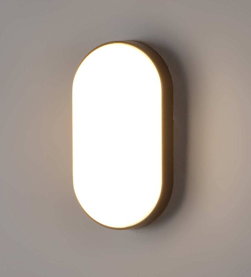 Buy Bulkheads Black Pvc & Acrylic Outdoor Wall Light By Superscape