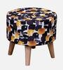 Bubble Fabric Seating Stool in Multi Colour