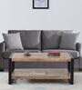 Bubon Solid Wood Coffee table Natural & black Finish