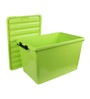 60 Ltr Plastic Storage Box in Green Colour
