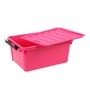 Guava Plastic Kids Storage Box in Pink Colour