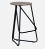 Buckley Metal Bar Stool In Black Colour