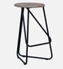 Buckley Metal Bar Stool In Black Colour