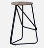 Buckley Metal Bar Stool In Black Colour