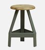 Bucko Metal Seating Stool In Grey Colour
