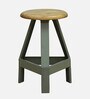 Bucko Metal Seating Stool In Grey Colour