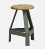 Bucko Metal Seating Stool In Grey Colour