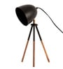 Bud Teak Wood Table Lamp