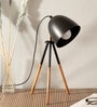 Bud Teak Wood Table Lamp